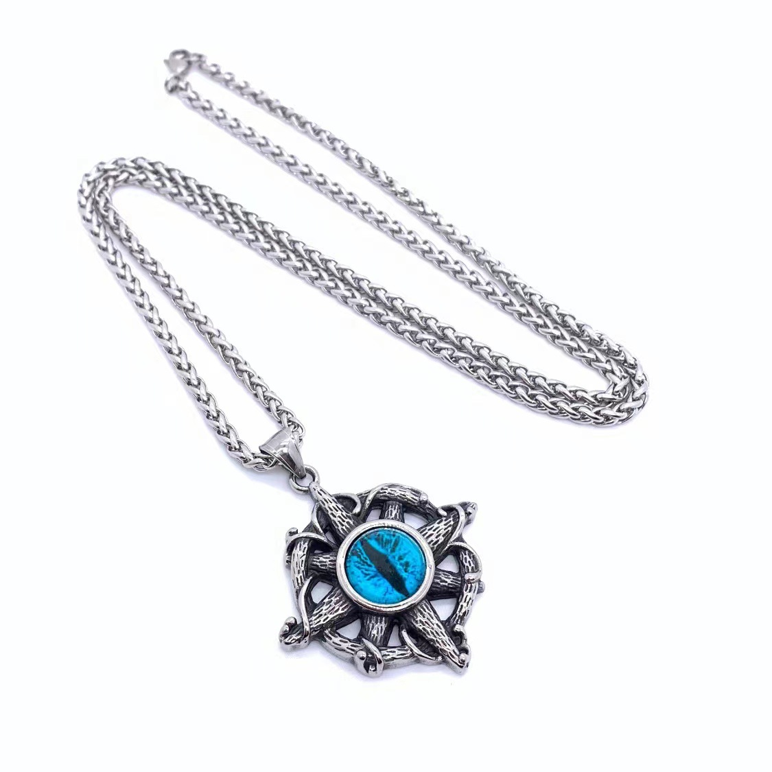 6:Blue-eye pendant with 70CM chain