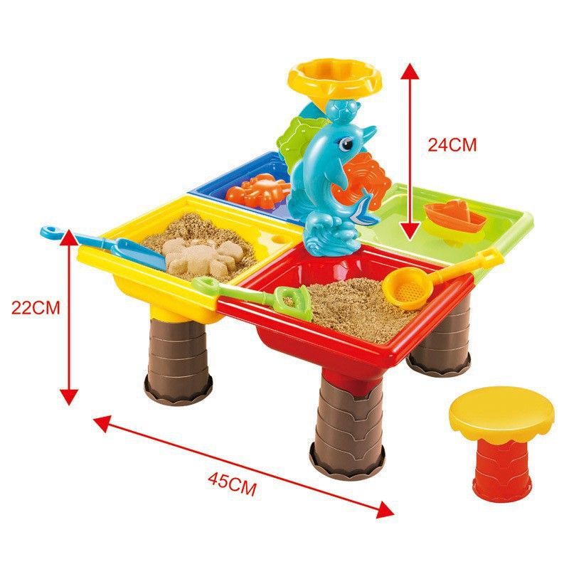 29 square elephant hourglass sand table