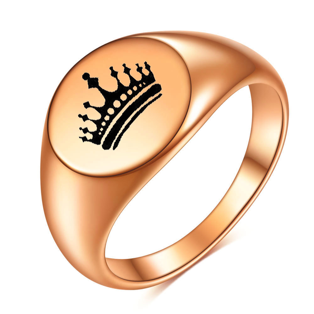 6:rose gold  crown for men