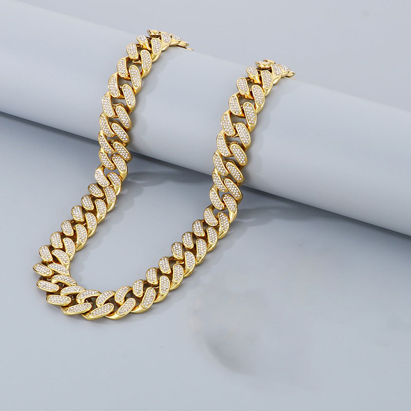 9:9 Necklace 600x18mm gold