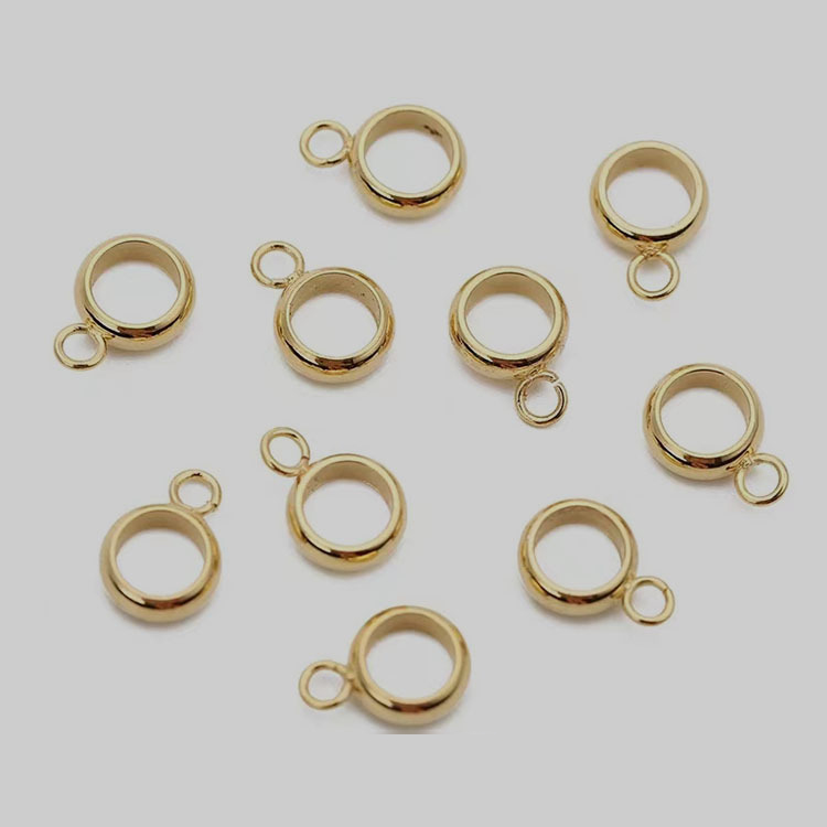 Gold outer diameter 6 x inner diameter 4 x radian