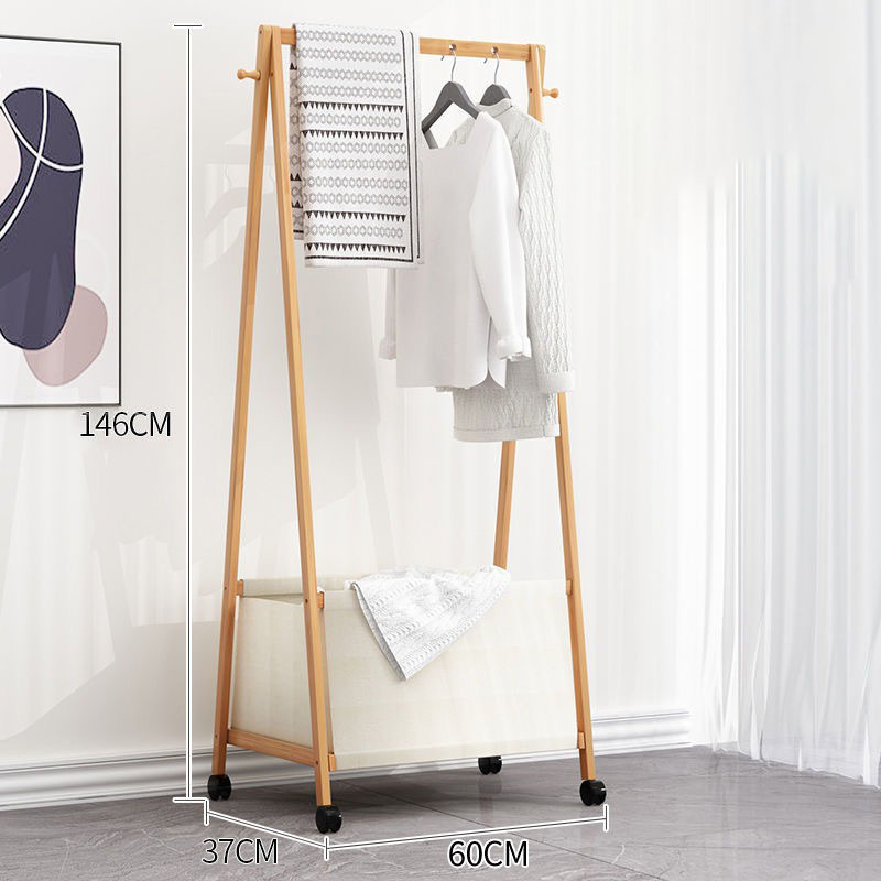 Cloth coat stand 60 length [plus wheel]