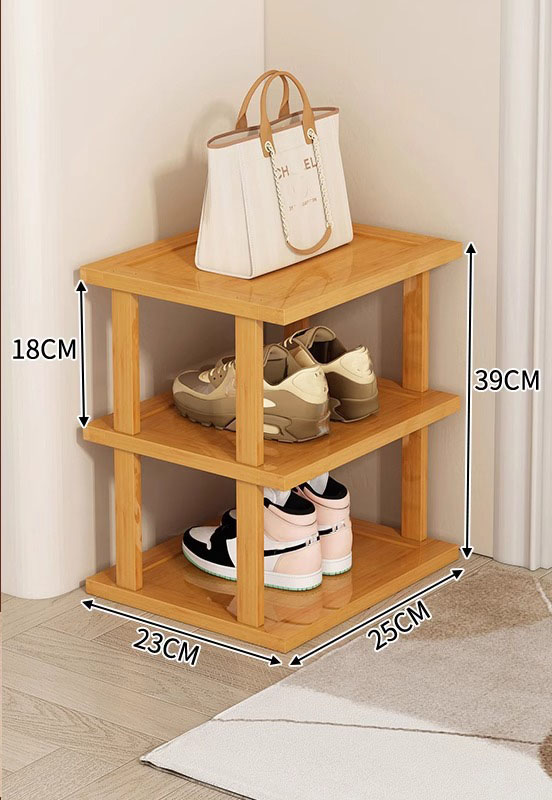 Simple splicing shoe rack - three layers 25 long