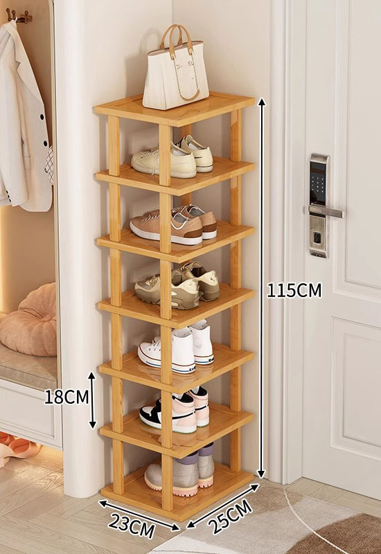 Simple splicing shoe rack - seven layers 25 long