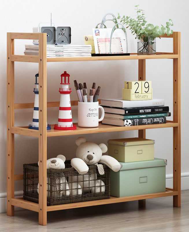 Three levels 70 long - flat shelf