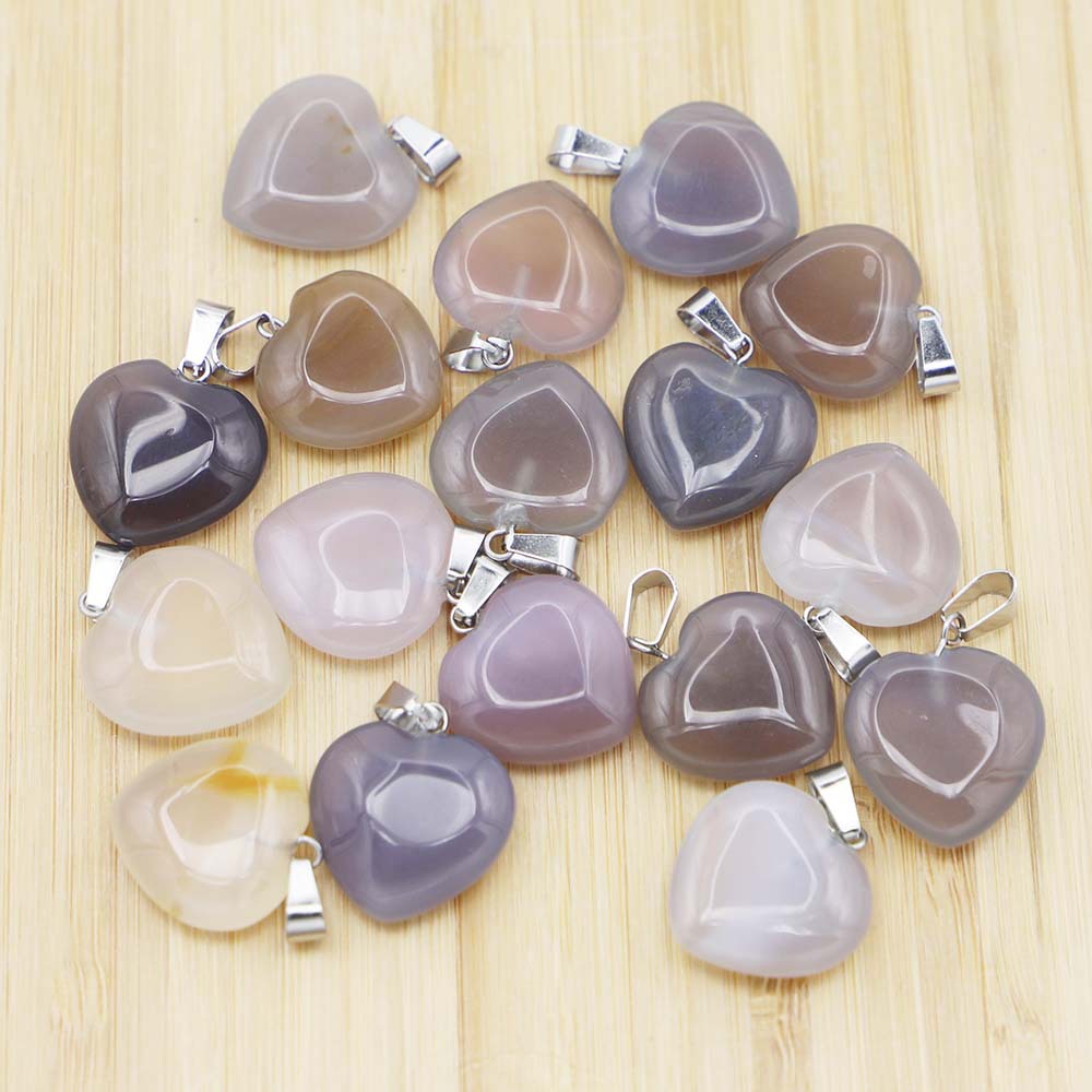 8 grey agate