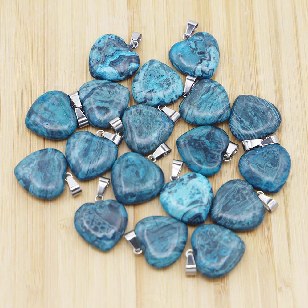 10:Blue crazy agate