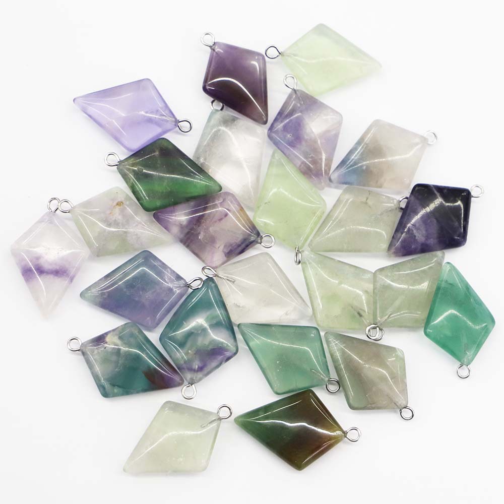 32 Colored Fluorite