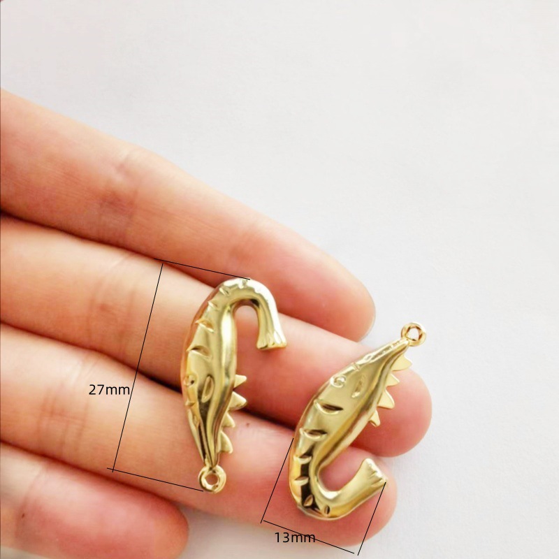 4:Shrimps 13 * 27mm - Gold