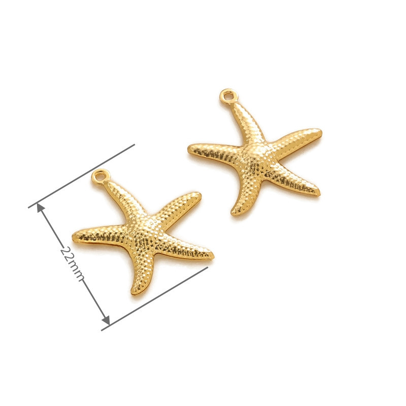 Starfish 20 * 22 - Gold