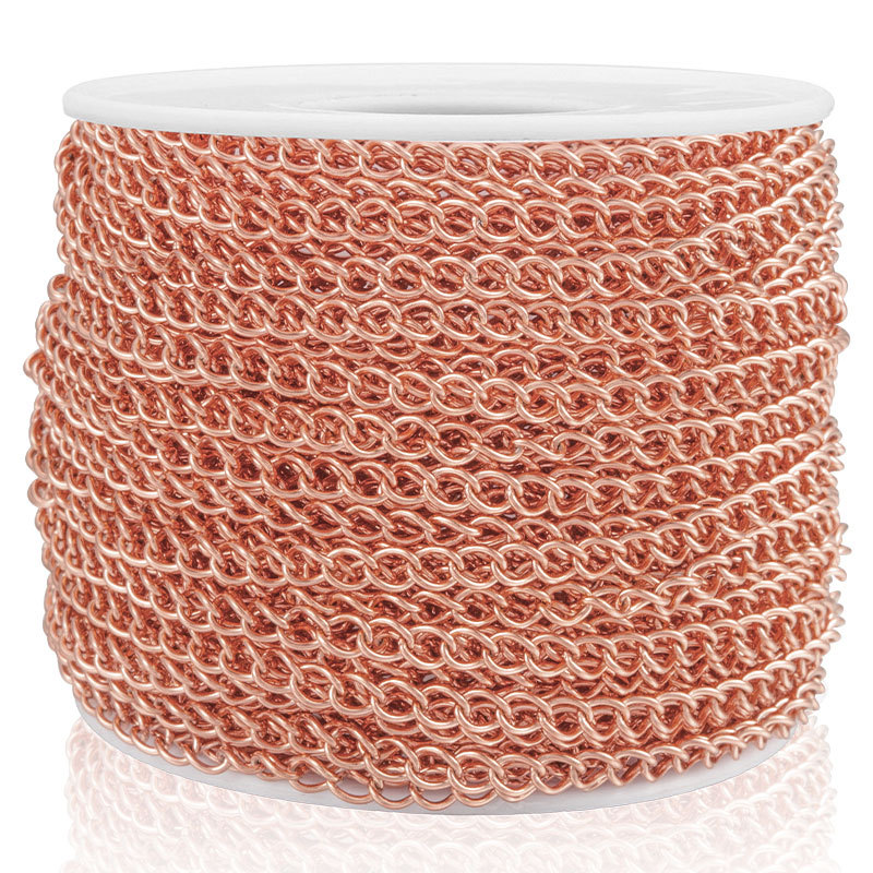 rose gold color-0.5x2.5x3.5mm