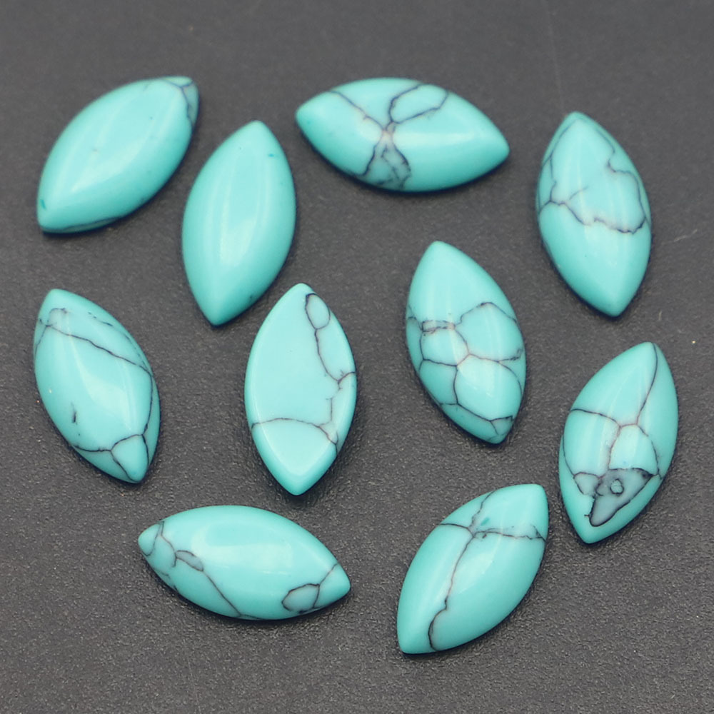 turquoise 12x6x4mm