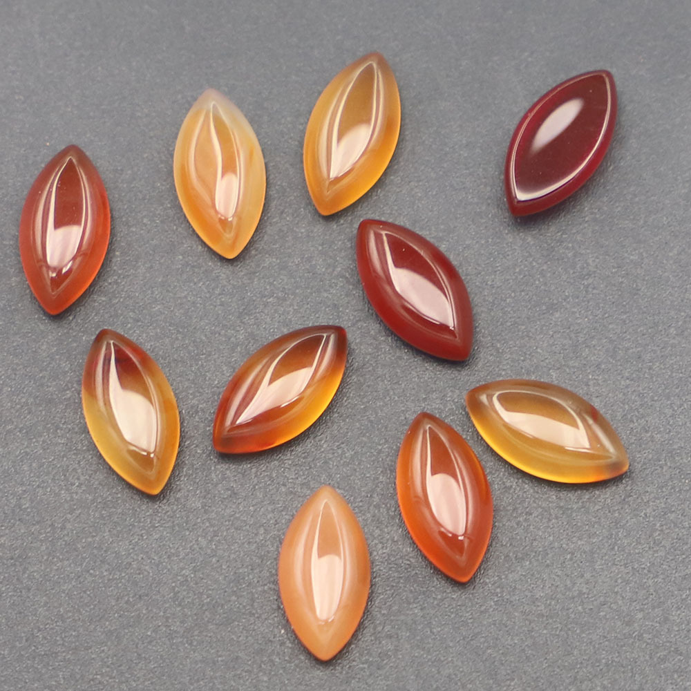 Red Agate 12x6x4mm