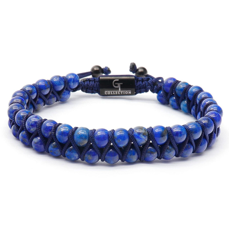 4:46mm- Lapis lazuli bracelet