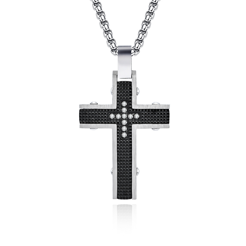 4:Black plus pearl chain