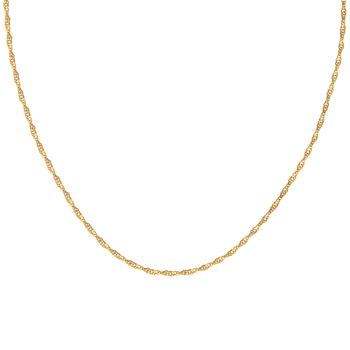 C necklace length 45cm with 5cm extender chain