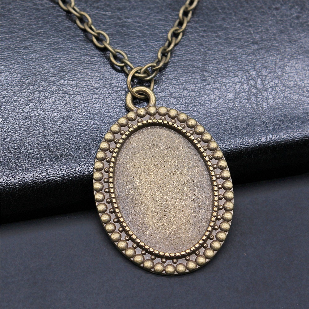 4:Antique bronze 45cm chain length