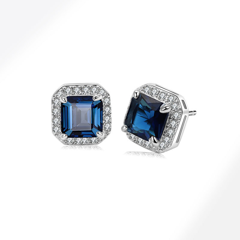 8:Platinum (Blue diamond) -9x9mm