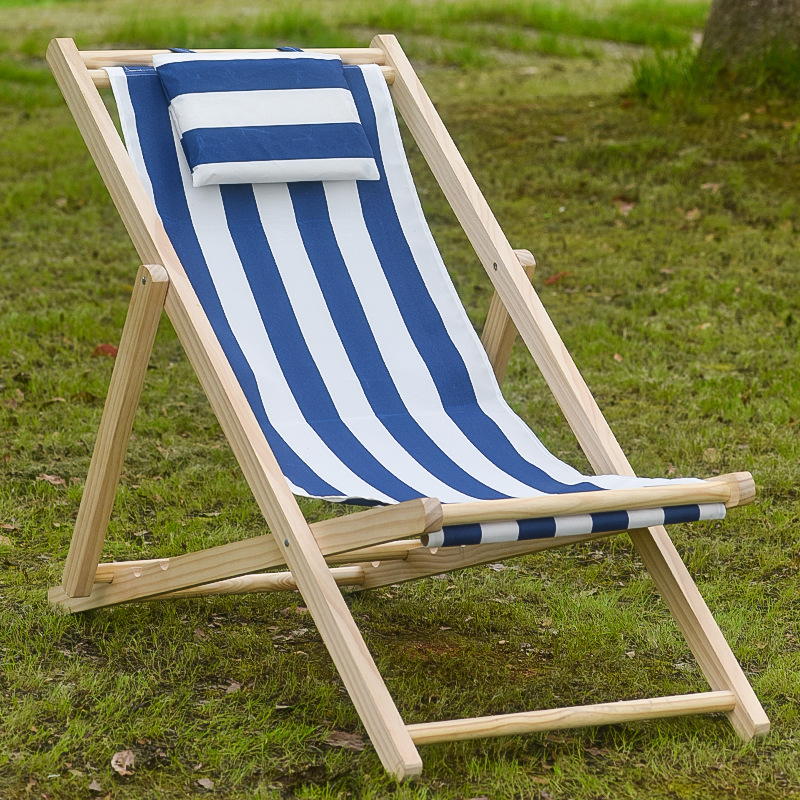 Blue and white stripes [with pillow]