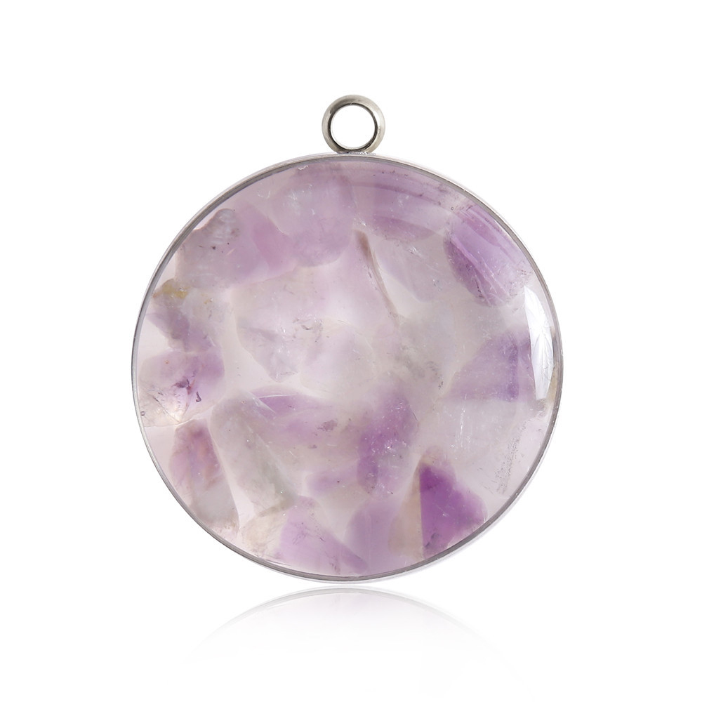 7:Amethyst silver