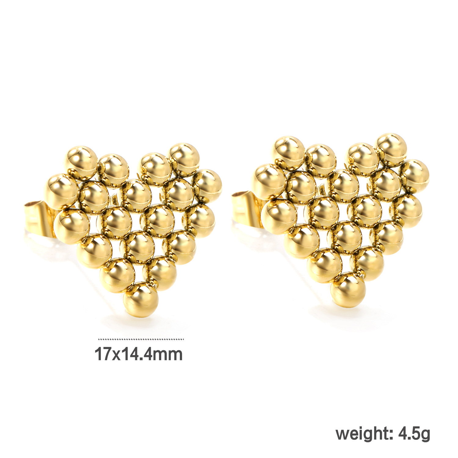 Heart-shaped Gold