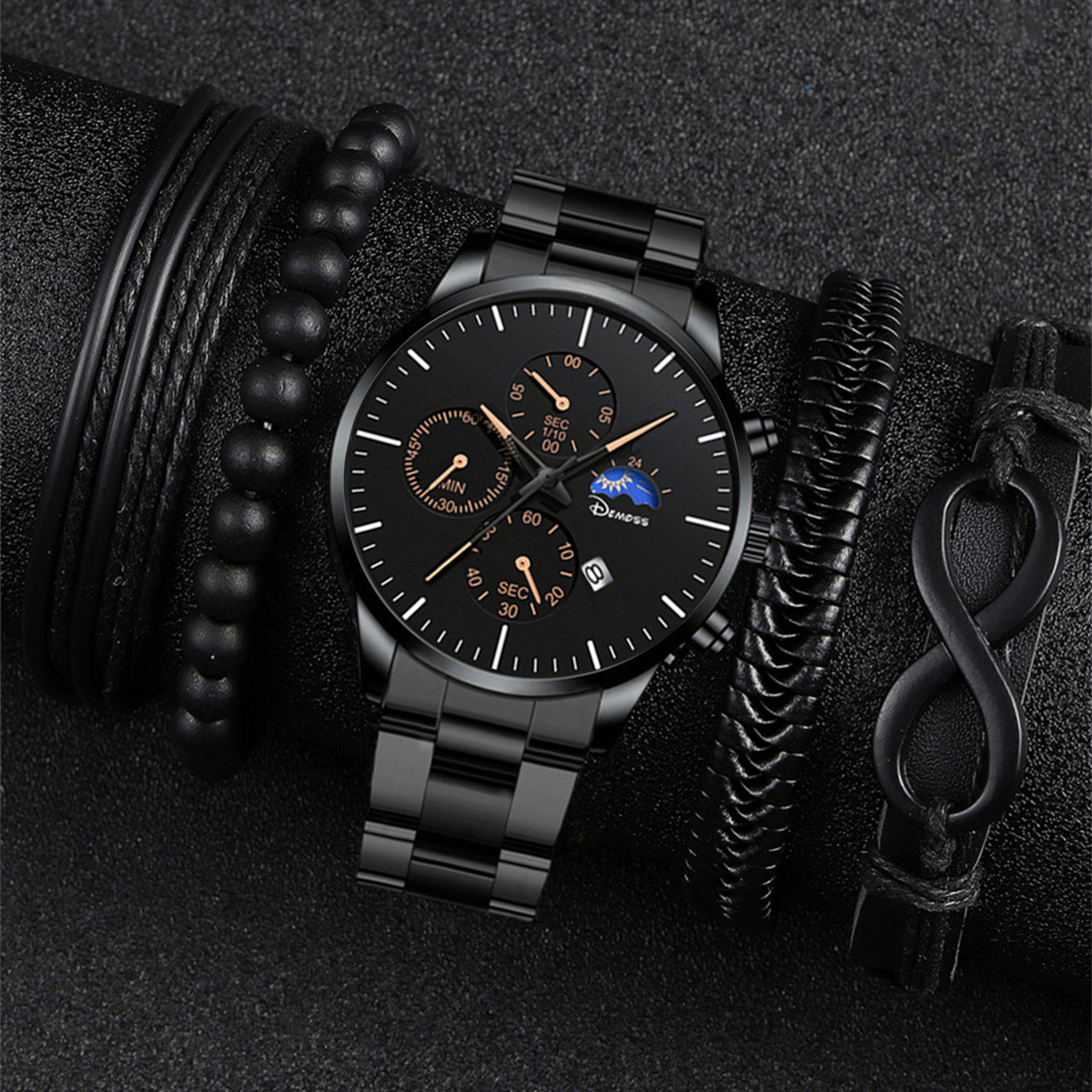 4:4 watch and bracelet