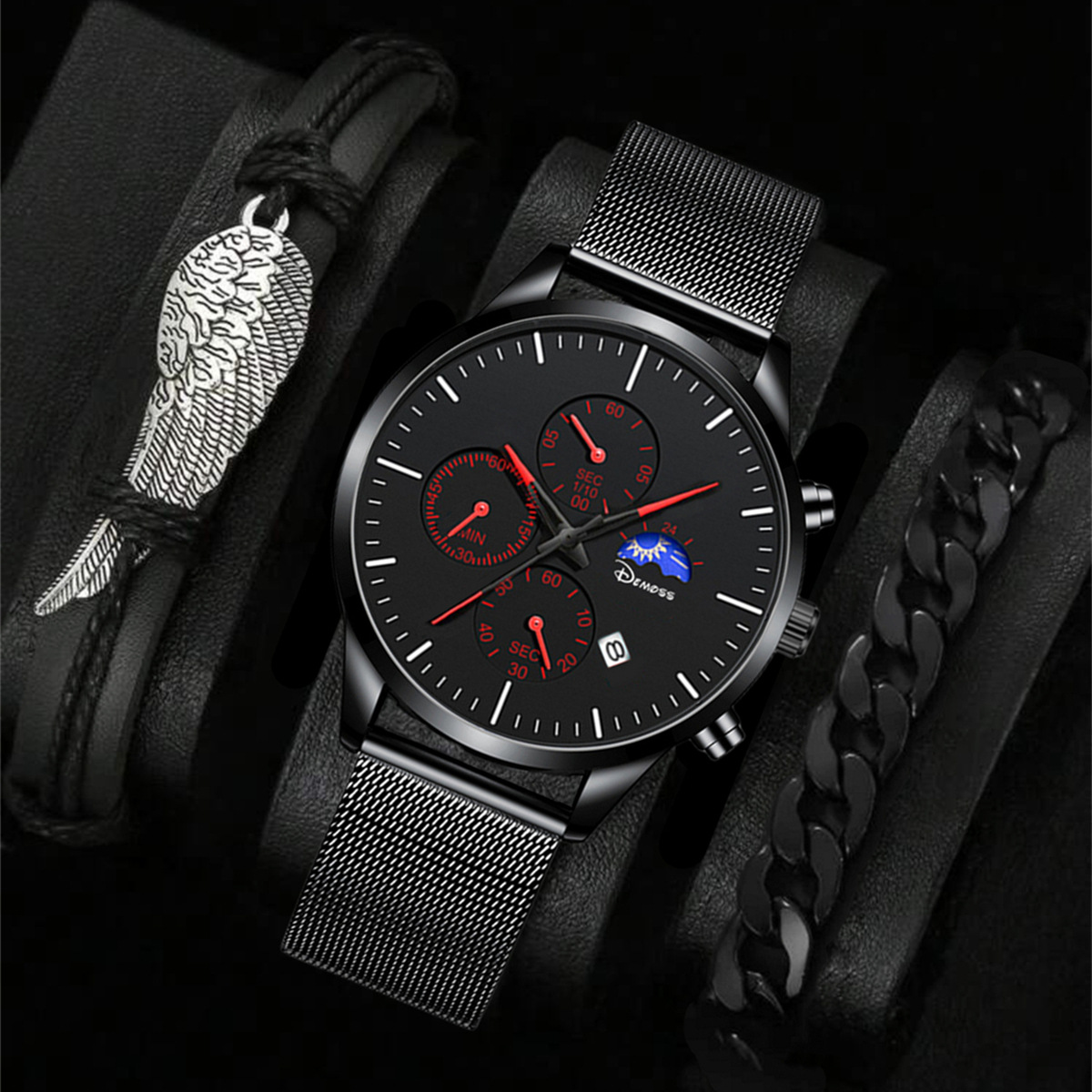 5:5 watch and bracelet