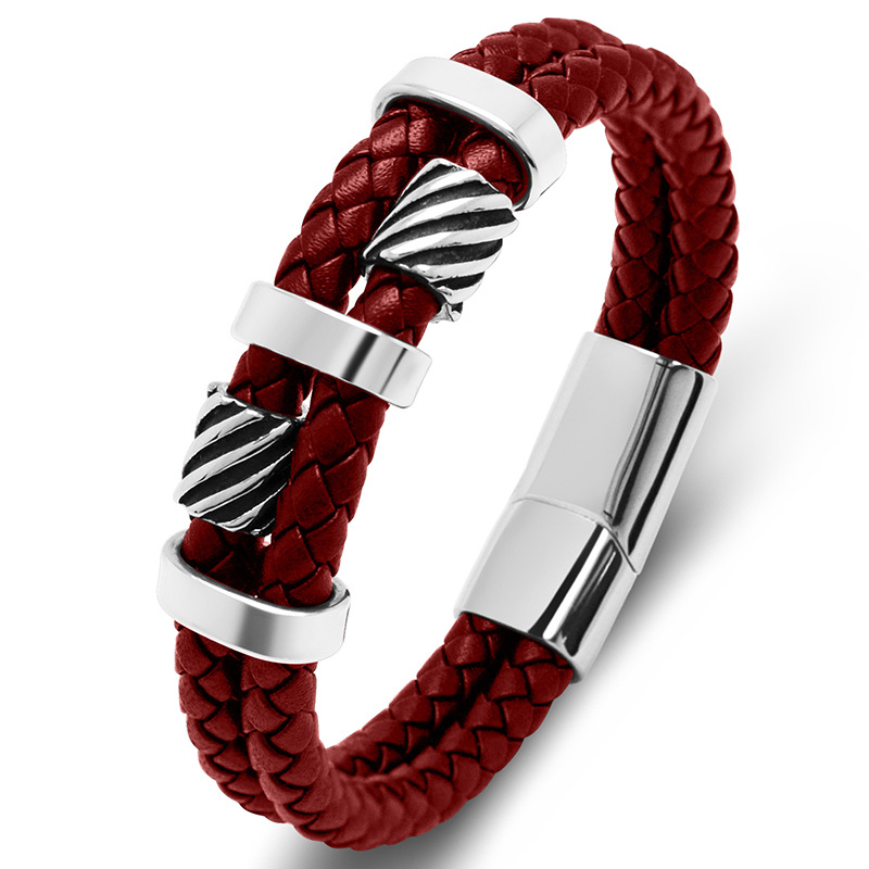 Double red leather [steel] Inner ring 165mm【 Str