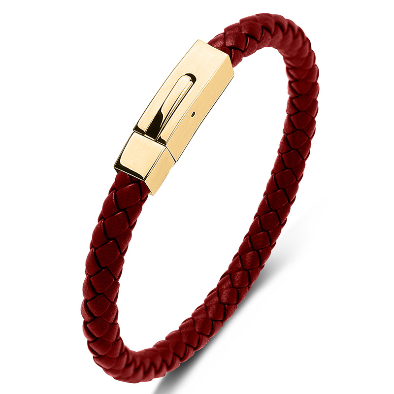 Red leather Inner ring 165mm