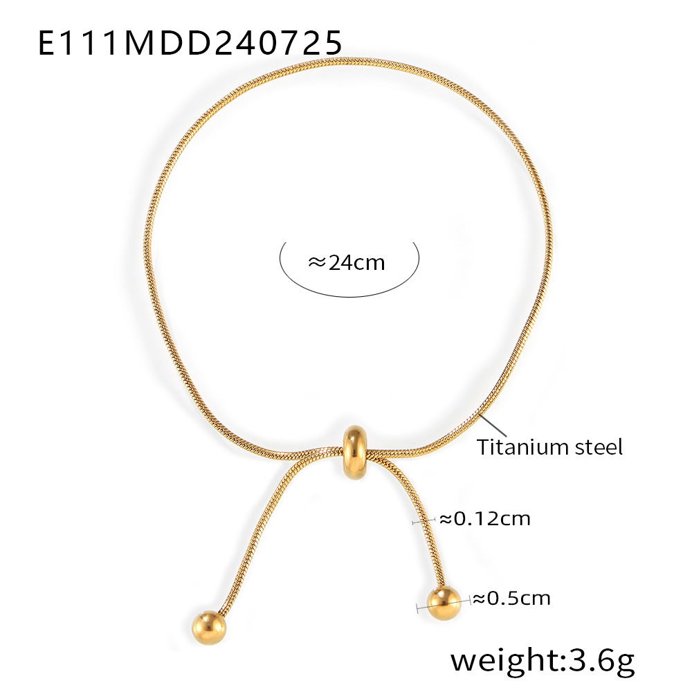 E111-Gold bracelet