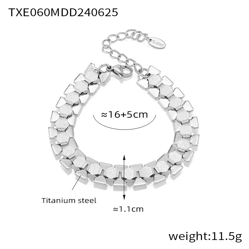 1:TXE060- Steel bracelet