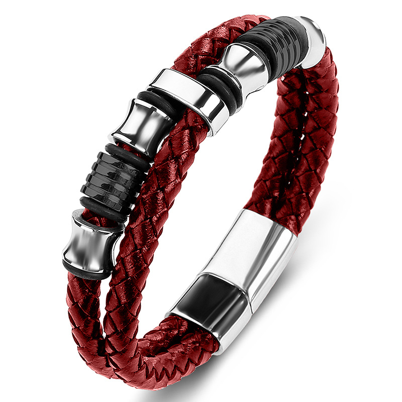 Red leather Inner ring 165mm【 Straightening 195m