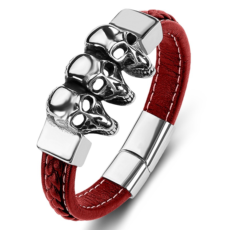 Red leather [steel]