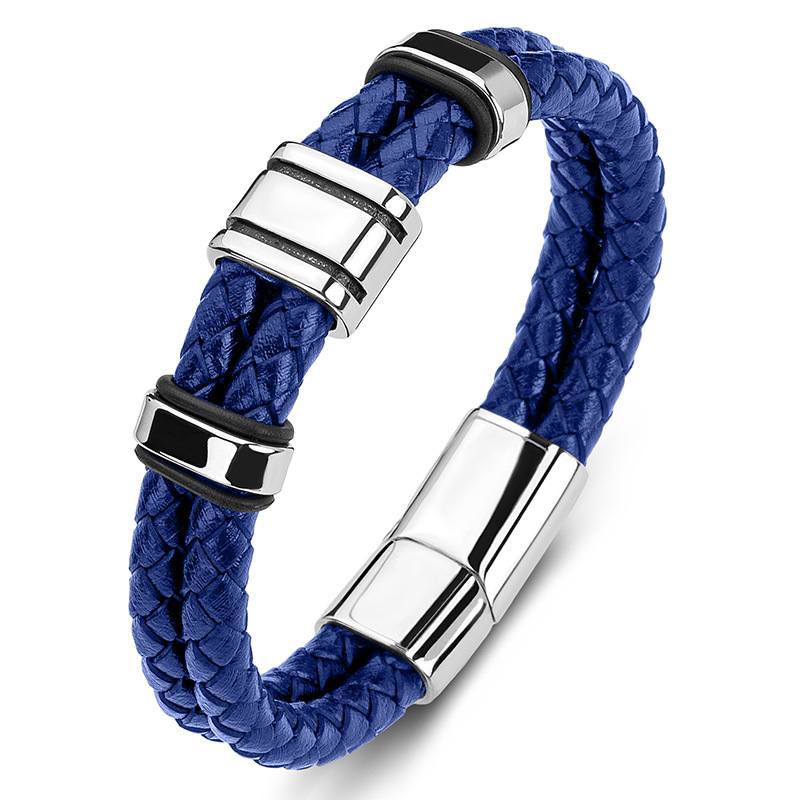 4:Blue leather [steel]