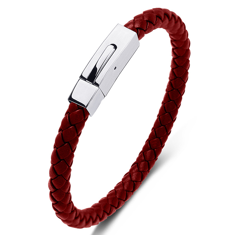 3:Red leather [steel]