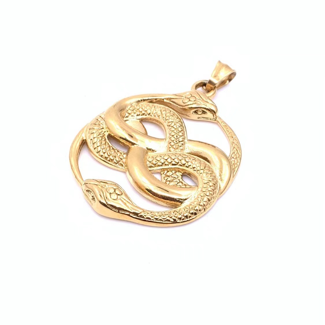 2:Gold single pendant ( without chain )