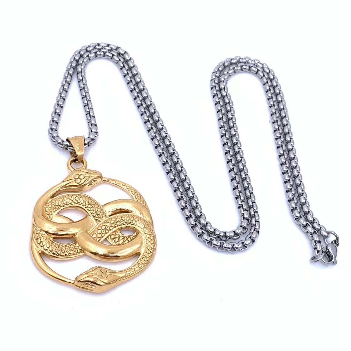 5:Golden pendant with 60CM chain