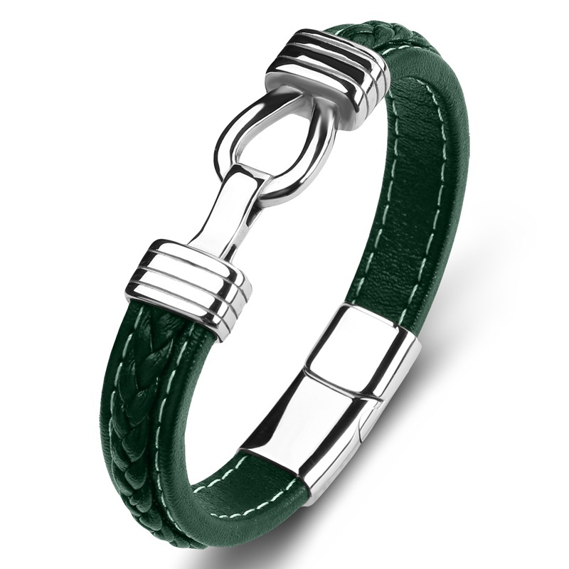 5:Green leather [steel]