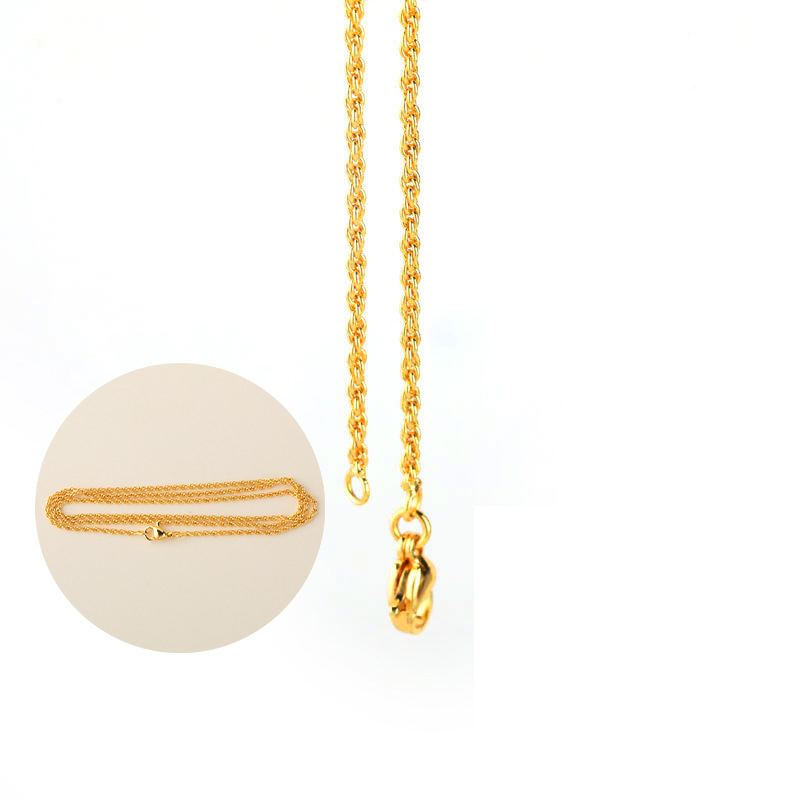 24k fine twist chain (60cm) twist chain