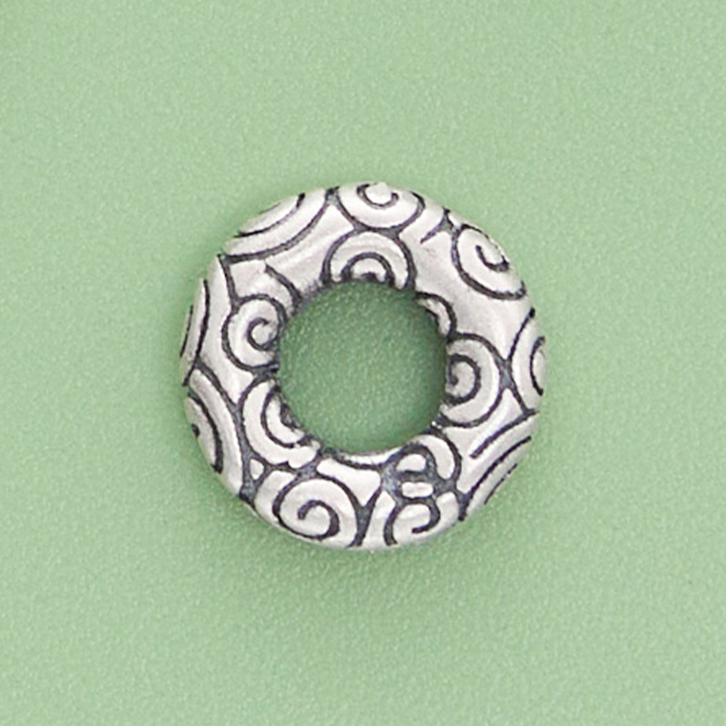 5:Pattern (Thai silver - black) -9.5x9.5mm