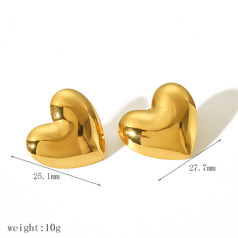 TE6654-G stud earrings