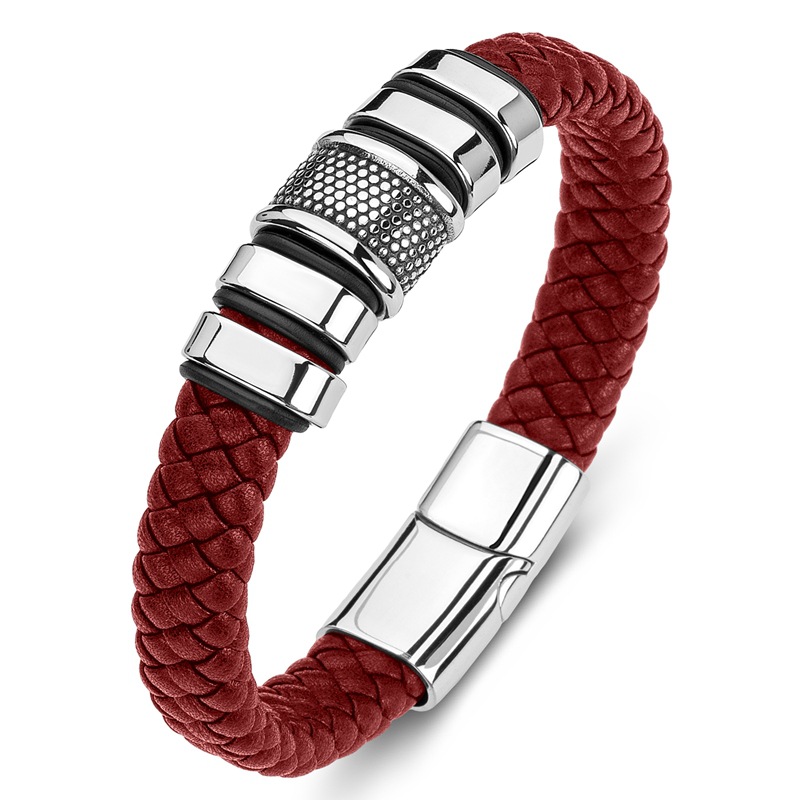 3:Red leather [steel]