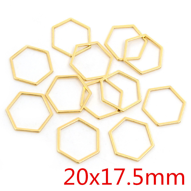 6:Gold -20x17.5mm