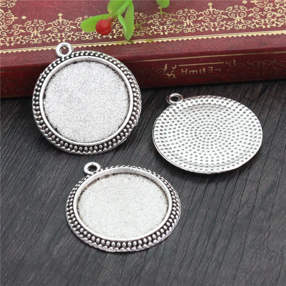 4 antique silver color