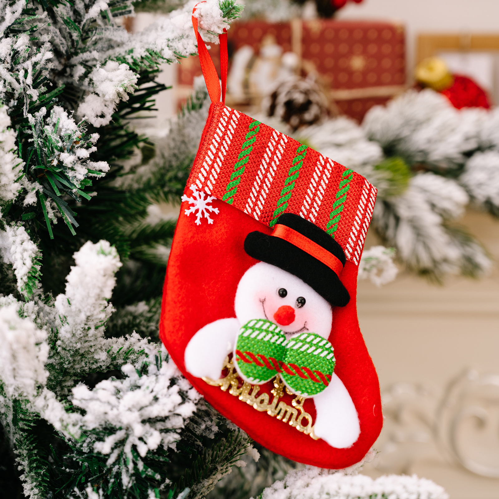 2:Christmas Stocking Snowman