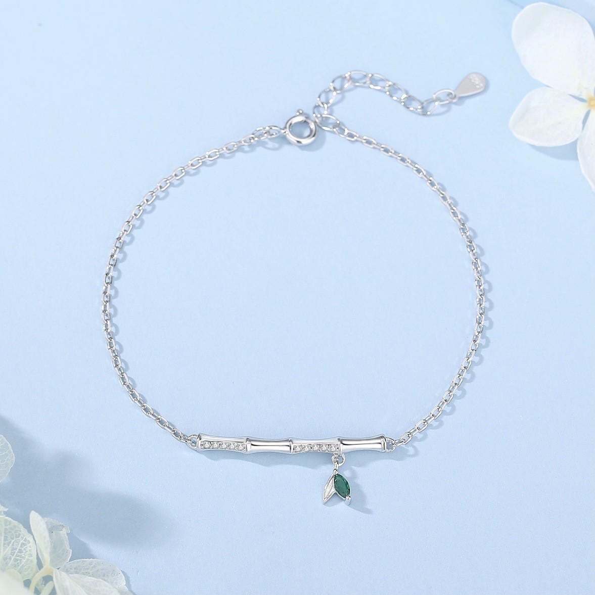 2:women bracelet 16cm with 3cm extender chain