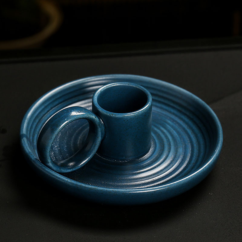 Ring (blue) candle holder