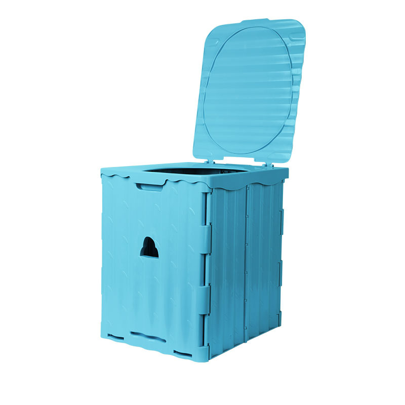 Blue upgraded 37cm toilet set (send cleaning bag)