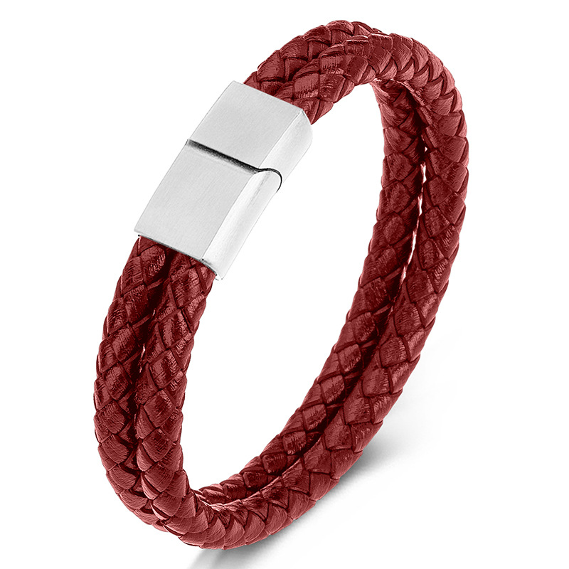 3:Red leather [steel]