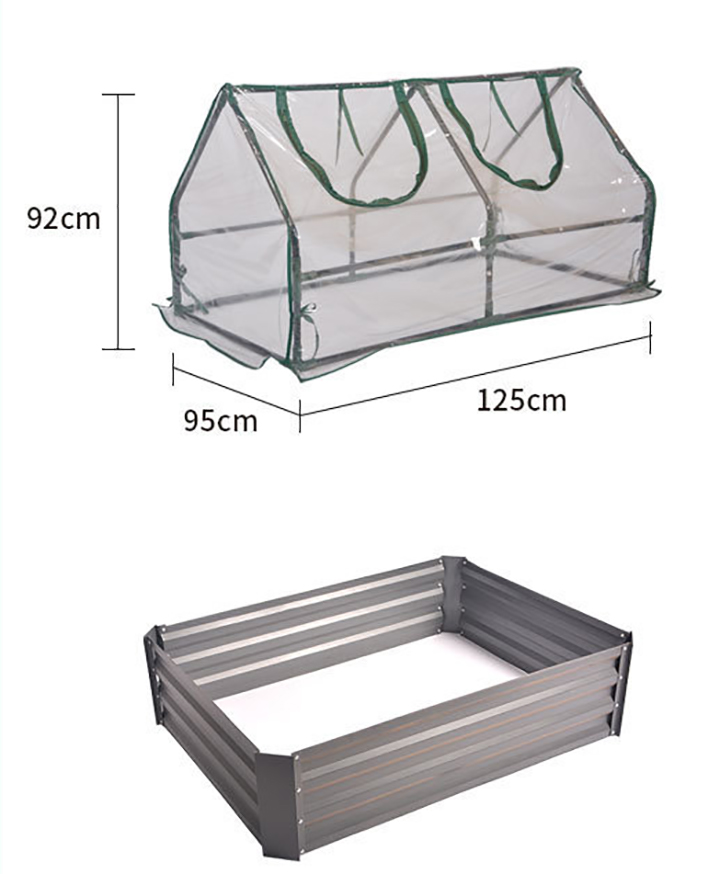 Iron flute   greenhouse 125*98*52cm